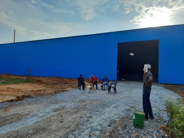 factory construction in sectro 32 yamuna